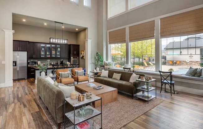 Sitting Area in Clubhouse at San Tropez