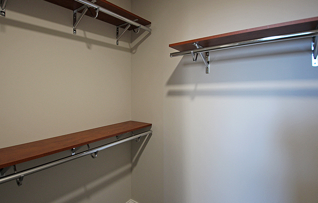 Master Walk-In Closet at The Terminal Tower Residences Apartments, Cleveland