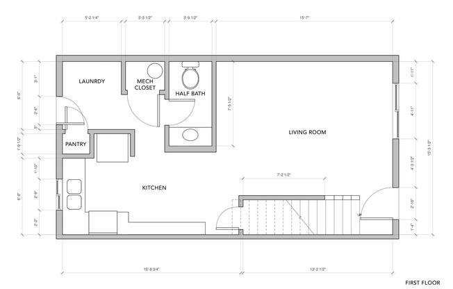 2 beds, 1.5 baths, 860 sqft, $1,499, Unit Unit 3