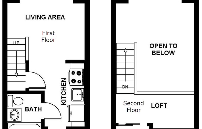 Studio, 1 bath, 375 sqft, $2,422