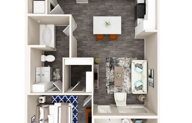 1 bed, 1 bath, 786 sqft, $1,725