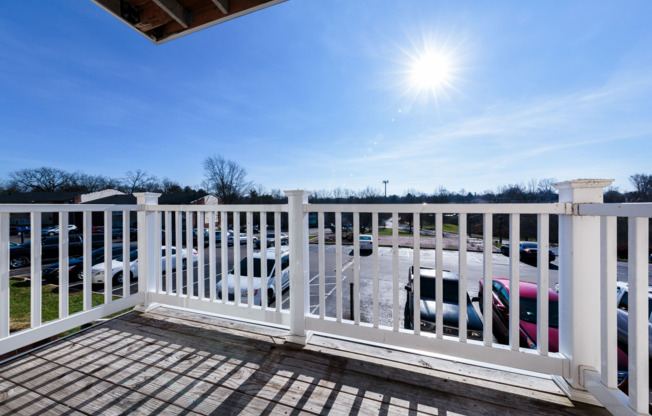 Balcony View | Apartments For Rent in Lexington, KY | Triple Crown at Tates Creek