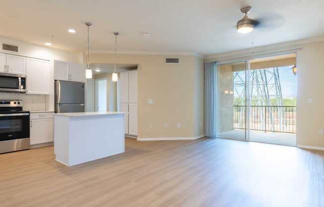 Living Room with Hard Surface Flooring