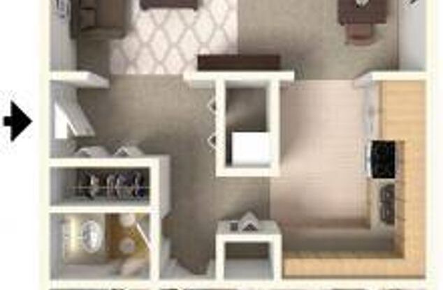 1 bed, 1 bath, 680 sqft, $1,005, Unit 01 - 1109Y