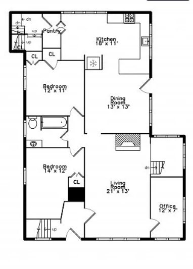 3 beds, 2 baths, 1,700 sqft, $3,700, Unit 1