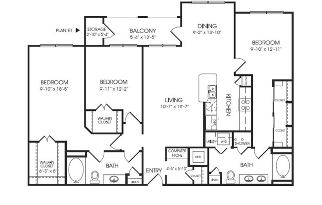 3 beds, 2 baths, 1,468 sqft, $2,488