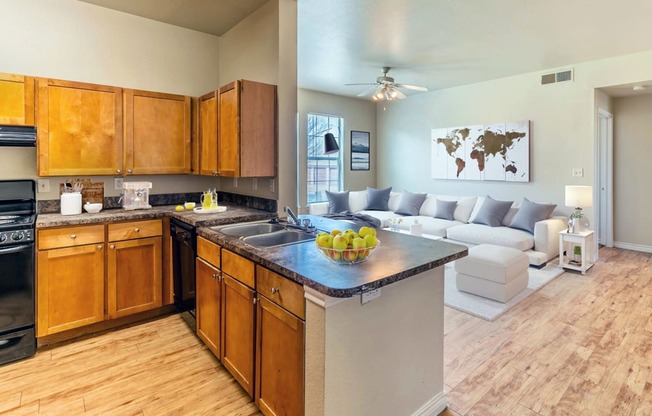 Dominium-Five Mile Creek-Virtually Staged Kitchen