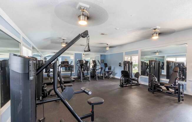 The Jaunt Apartments in Charleston South Carolina photo of the fitness center