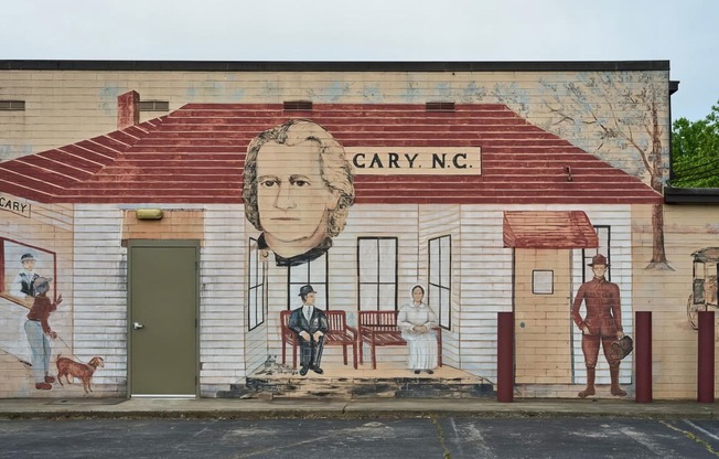 Access to local Cary landmarks and public artwork near Novel Cary