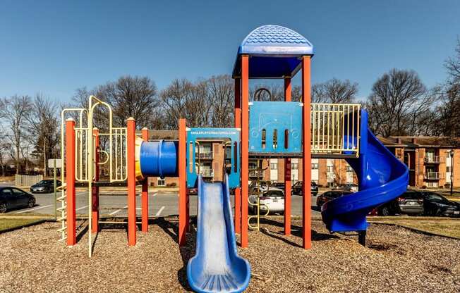 New large playground at Windsor House Apartments*, Baltimore