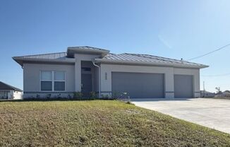 New construction home offering 4 bedrooms 2 baths corner lot 3 car garage.