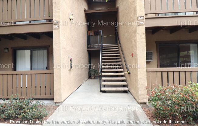 1 Bed 1 Bath downstairs unit