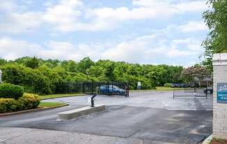 Gated Entrance at The DeSoto