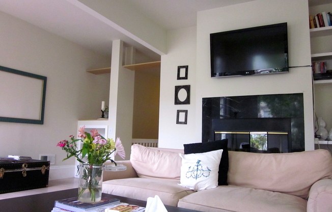 Stunning large Classic Pacific Heights Flat with lots of light, hardwood floors, washer/dryer, great location!