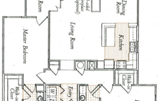 2 beds, 2 baths, 1,438 sqft, $1,861