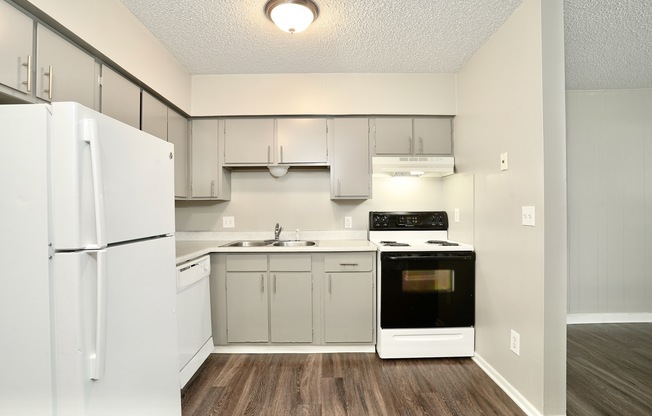 Kitchen Area with Adequate Cabinet & Countertop Space