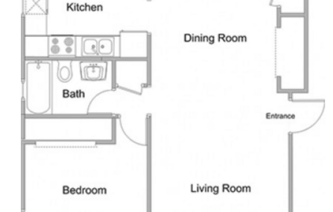 1 Bedroom: Beds - 1: Baths - 1: SqFt Range - 800 to 800