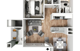 Partner-provided photo for $1110 unit