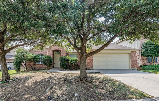 HALF OFF 1ST MONTH'S RENT ON 12 MONTH LEASE! Stunning 4/2/2 in the Villages of Woodland Springs with Keller schools! 12228 Hedge Apple Court, Fort Worth, TX  76244