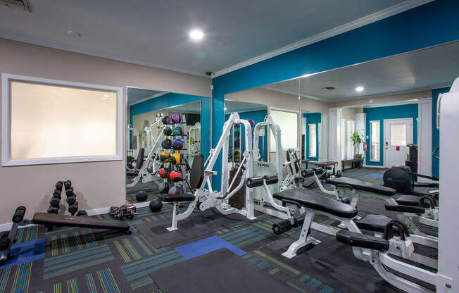 Fitness Center at Stony Creek Apartments in Austin Texas