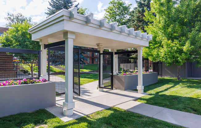 Cabana for summer days at The Wesley Apartments, Colorado, 80222