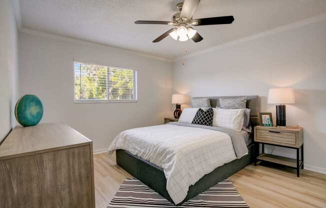 Renovated Secondary Bedroom at Captiva Club Apartments at 4401 Club Captiva Drive in Tampa, FL 33615