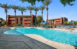 Swimming poool at Saratoga Ridge, Phoenix, Arizona