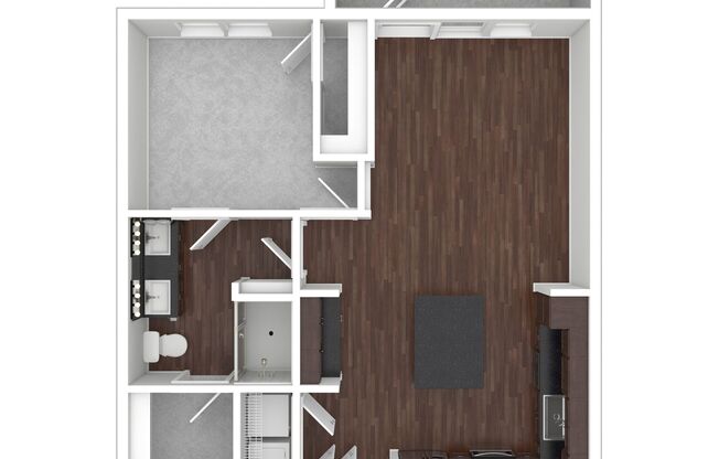 1 bed, 1 bath, 840 sqft, $1,815