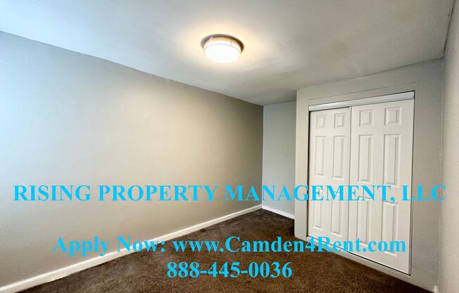 Renovated 3 Bedroom 1.5 Bathroom home in the heart of Downtown Camden