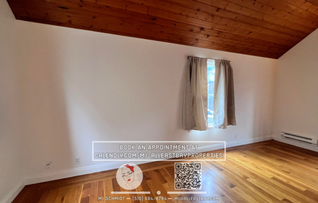 Quaint cottage with hardwood floors, private entrance and patio, surrounded by lush gardens!