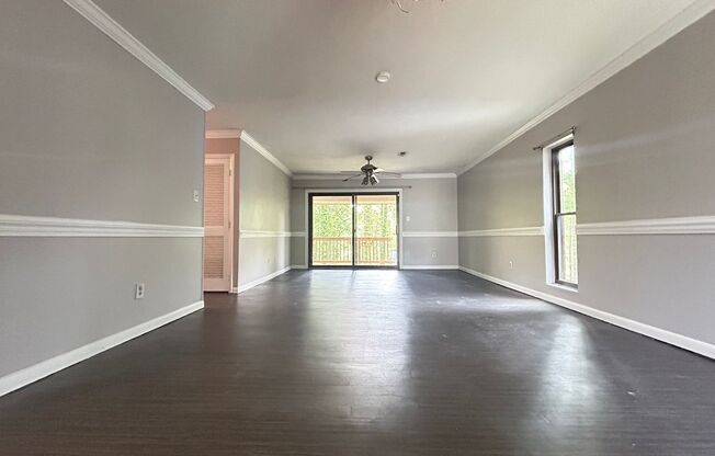 Water view Top Floor 3 bedroom condo in North Raleigh near North Hills