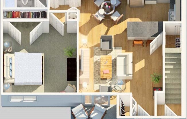 1 bed, 1 bath, 775 sqft, $2,150