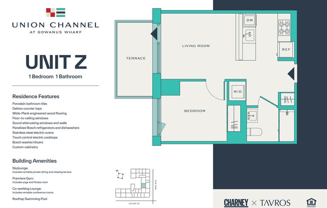 1 bed, 1 bath, $4,500, Unit 8Z