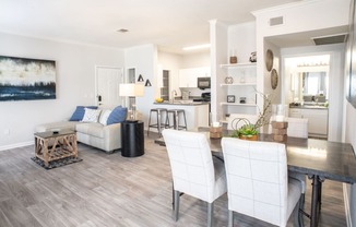 Model dining room at Lincoln at Wolfchase, Cordova TN 38016