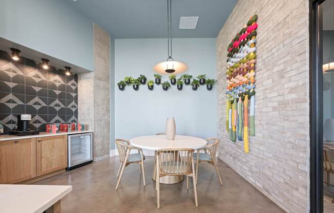 Alton Mill District Apartments in Charlotte, North Carolina Clubhouse Kitchen