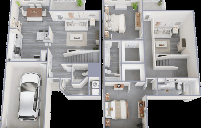 2 beds, 2.5 baths, 1,414 sqft, $1,525