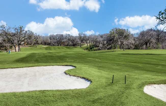 Golf Course at Carmel Creekside Apartments, Fort Worth, TX