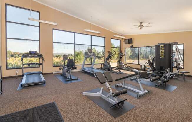 Fitness Center at Bonterra Lakeside Apartments, Colorado Springs, CO