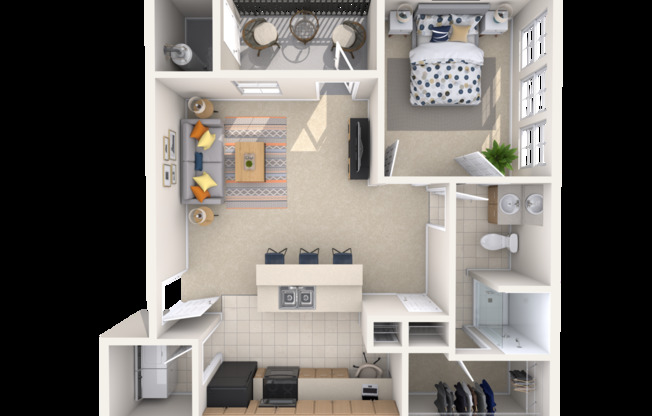 1 bed, 1 bath, 777 sqft, $1,141