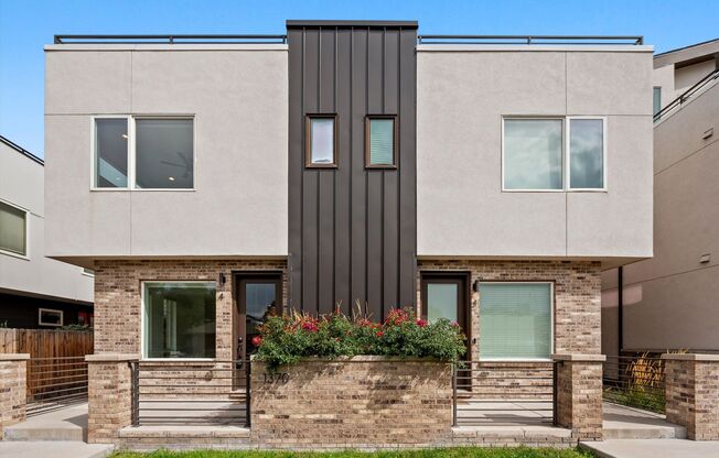 Modern Townhome Near Sloan's Lake – Garage, Central AC & Great Location