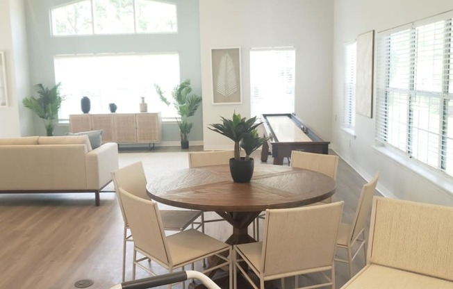 Dining Room With Living Area at Retreat at Savannah, Georgia, 31404