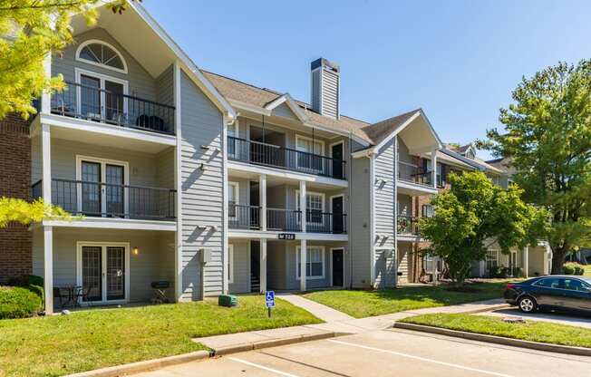 Exterior Patios and Balconies at Pelican Cove