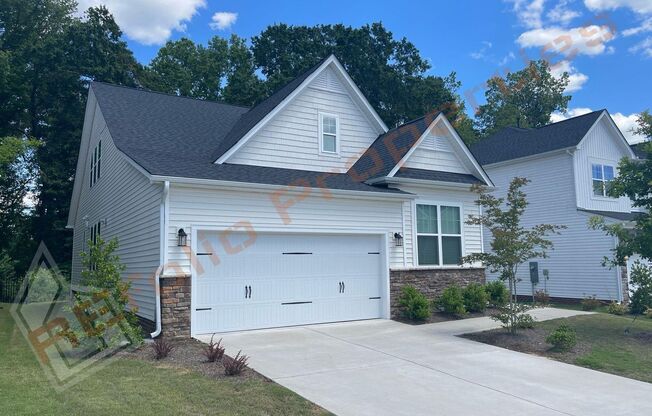 Gorgeous 4 Bedroom House with 1st Floor Primary & Guest Suite with 2 Car Garage @ Grove at White Oak, Garner, Available Aug 7th!
