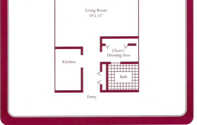 Studio, 1 bath, 460 sqft, $2,250, Unit 0205