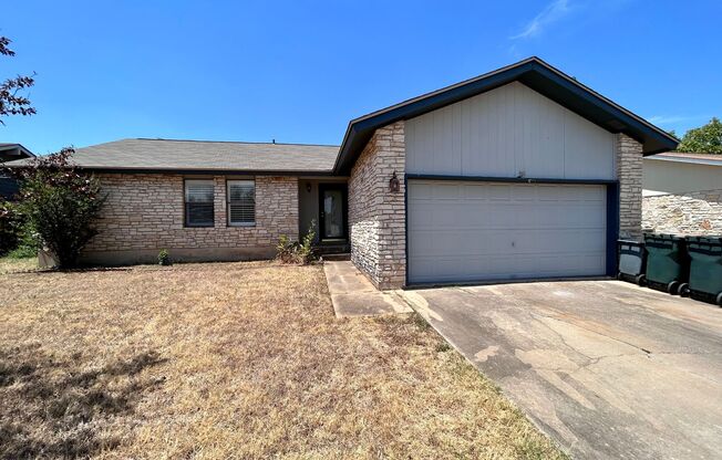 906 Spring Tree St 78681 |3 Bed 2 Bath 2 Car garage  $1795 | 1/2 OFF FIRST MONTH RENT!