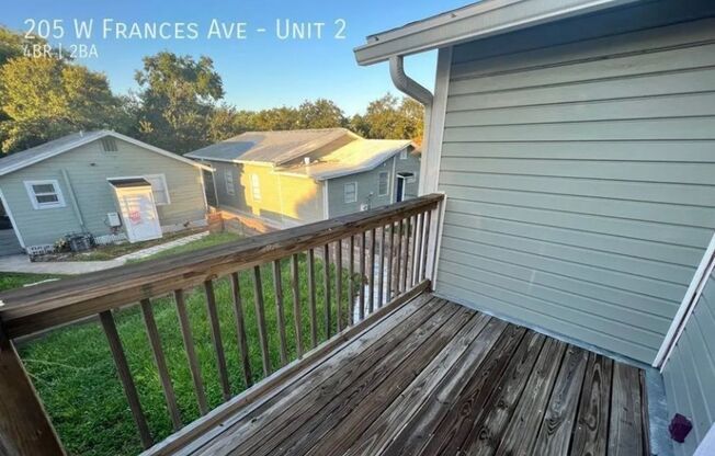 4 beds, 2 baths, 1,200 sqft, $3,800, Unit 205 W Frances Unit 2