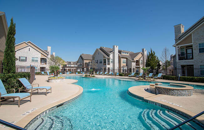 resort-style swimming pool