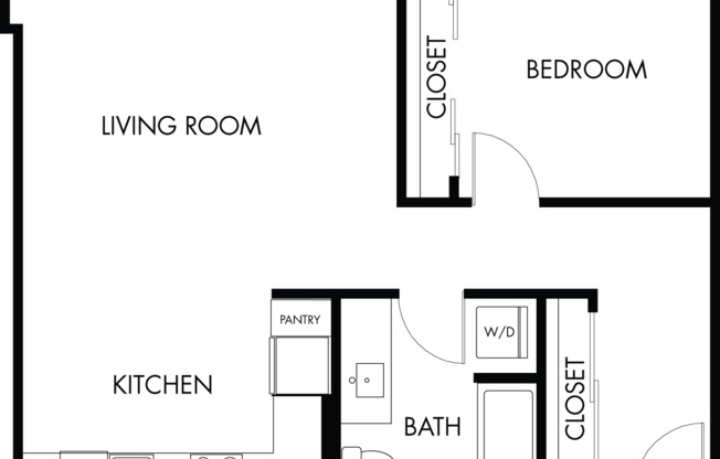 1 bed, 1 bath, 864 sqft, $2,668, Unit 564