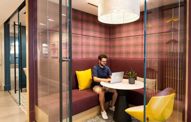 Take Advantage of the Quiet Rooms Located in Phase I to Get Some Work Done Outside of Your Apartment