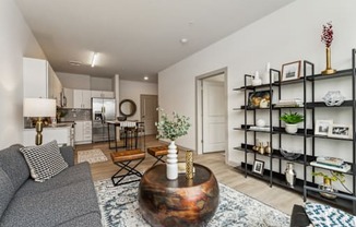 Living Room at The Waterford At Rocketts Landing Apartments, PRG Real Estate, Richmond, Virginia